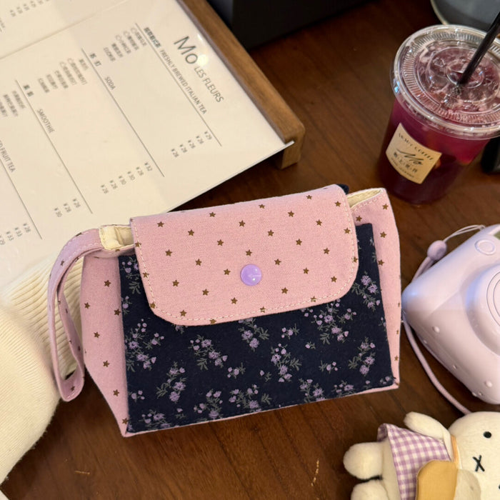 Wholesale Purple Floral Handbag Fashion Accessory Gift Resale