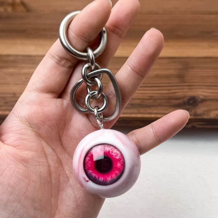 Wholesale Resin evil eye keychains