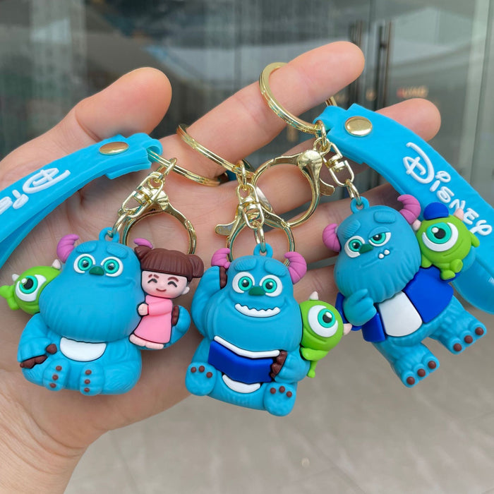 Wholesale Cartoon Anime Keychain Bag Pendant Car Keychain Creative Small Gift