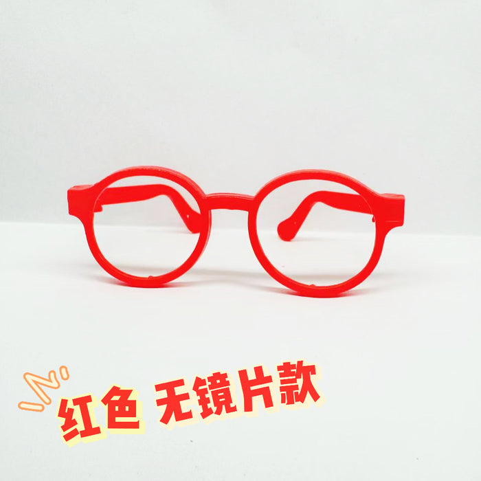 Wholesale 20cm Cotton Doll Plush Doll Accessories Glasses  Doll Accessories