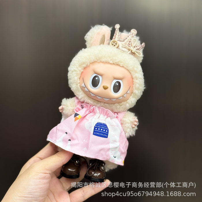 Wholesale 17cm Cartoon Doll Clothes Set