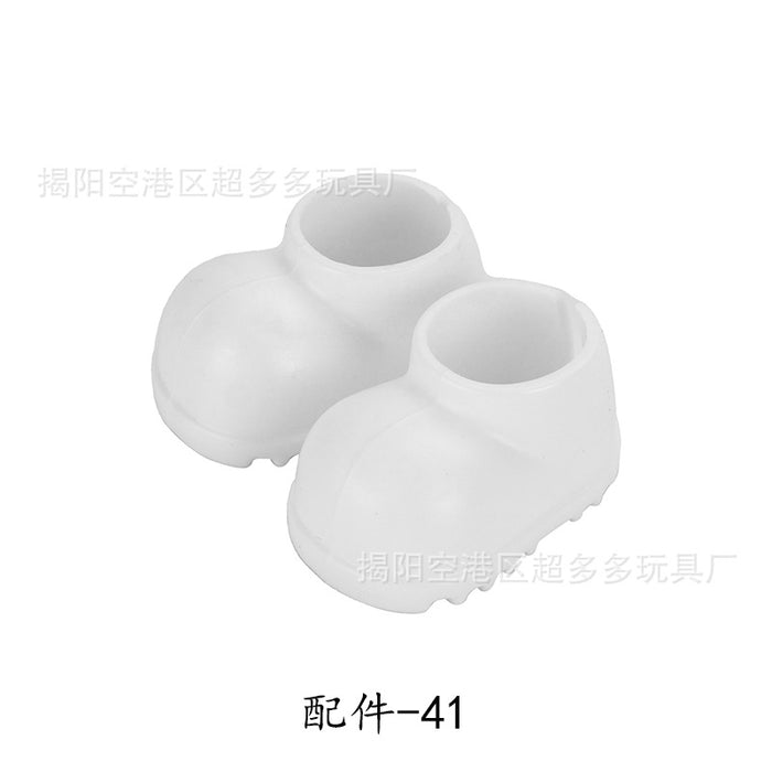 Wholesale Suitable for 17cm doll shoes,  bags,  glasses,  pendants,  cameras,  beach chairs,  surfing transparent protective cases