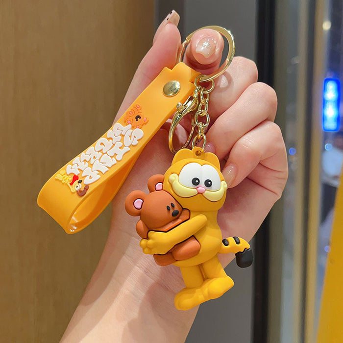 Wholesale Cartoon keychain key ring backpack charm