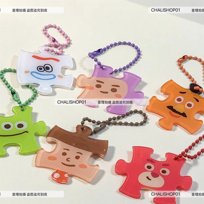 Wholesale Puzzle Keychain Bag Cute Funny Hanging Bear Girlfriend Hanging Ornament