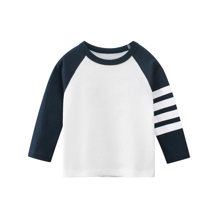 Wholesale Brand Children's Clothing Spring New Style Children's Long Sleeved T-shirt Base Shirt Baby Clothes JDC-CTS-SXZB007