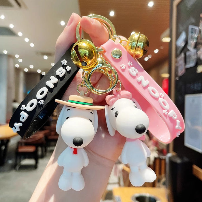 Wholesale PVC Cartoon Keychain Bag Charm Backpack Pendant Car Key Accessory