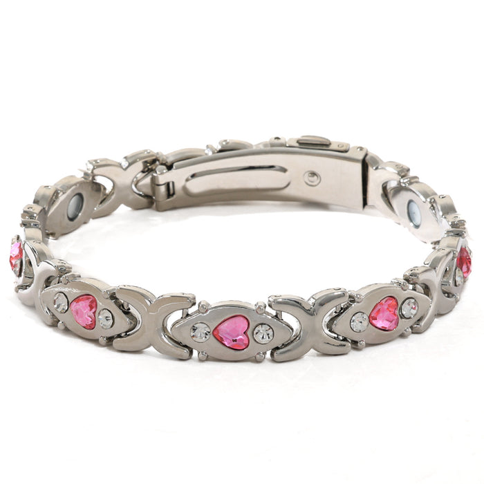 Wholesale energy magnet bracelet diamond adjustable bracelet