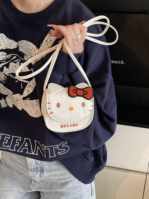 Wholesale Cartoon mini small bag  cute and versatile shoulder bag headphone pocket coin purse