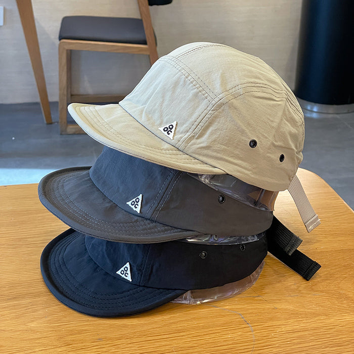 Wholesale Outdoor quick drying duckbill cap, short brimmed baseball cap, sun hat
