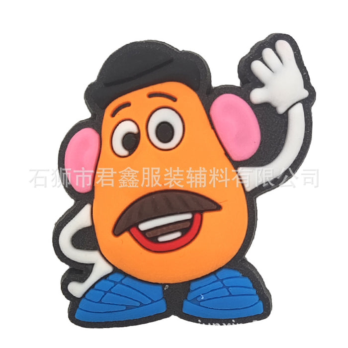 Wholesale 50pcs Cartoon Hole Shoes Accessories  Shoes Charms