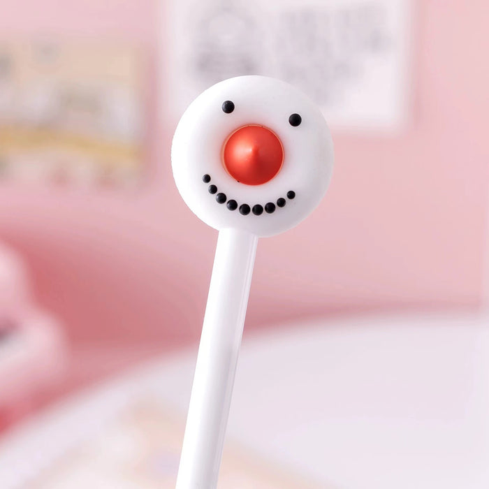 Wholesale Christmas gel pen carbon pen primary school student gift prize Christmas stationery gift water pen