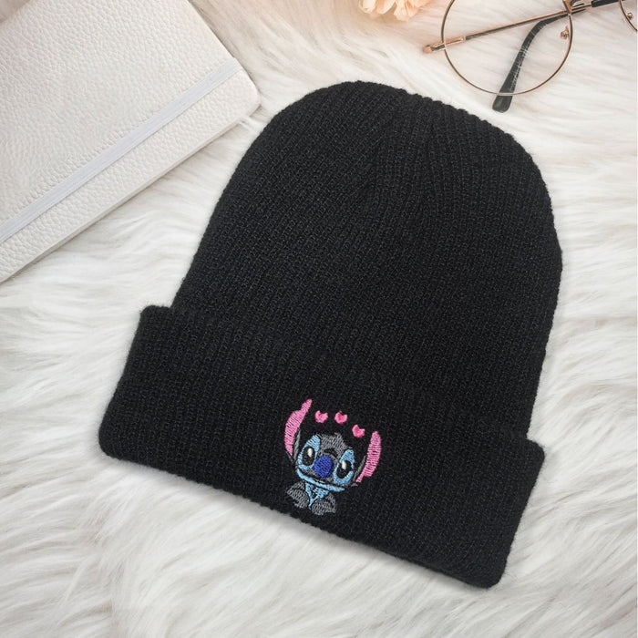 Wholesale Knitted hat  cartoon wool hat trendy street warm beanie
