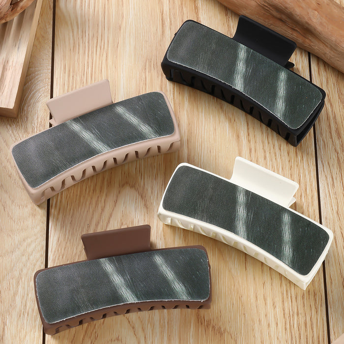 Wholesale Fashionable  multi-color parallel square Hair Clips