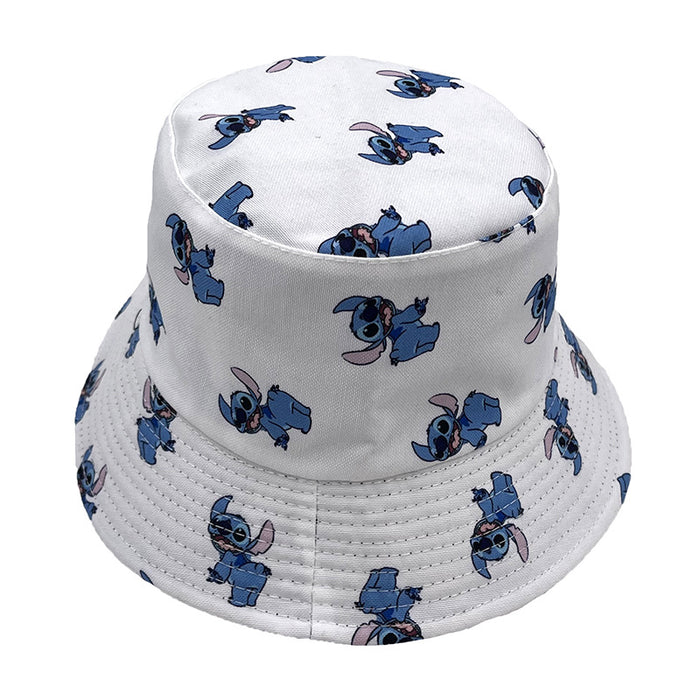 Wholesale New Graffiti Black Cartoon Printing Adult Bucket Hat JDC-FH-AXing029