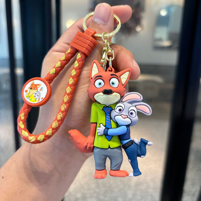 Wholesale PVC Cartoon Doll Keychain JDC-KC-PengYu030