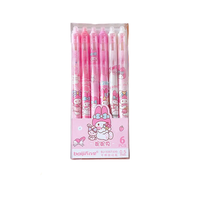 Wholesale Cute cartoon-printed erasable click pens