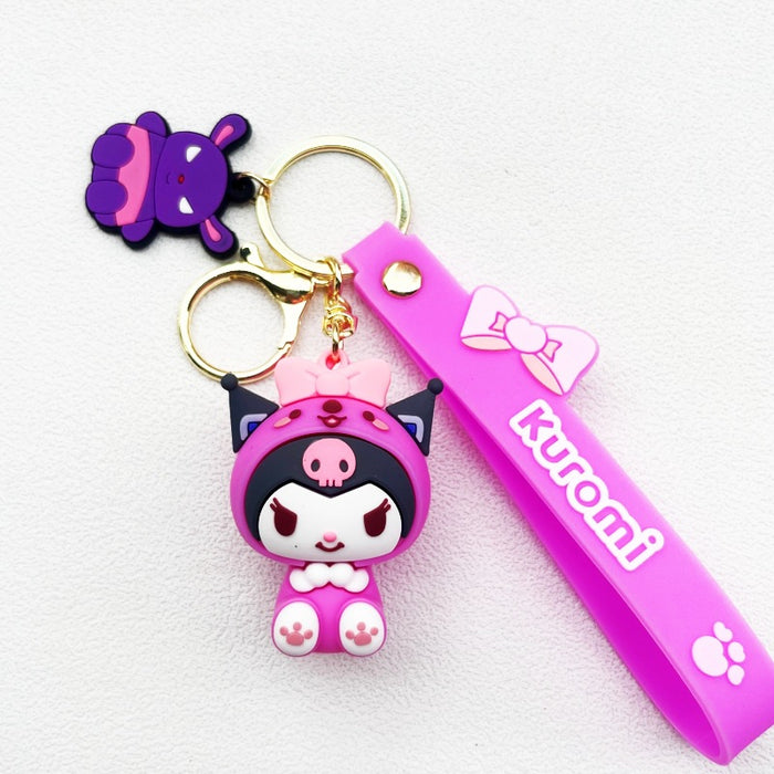 Wholesale PVC Cartoon Doll Keychain JDC-KC-WuYi269