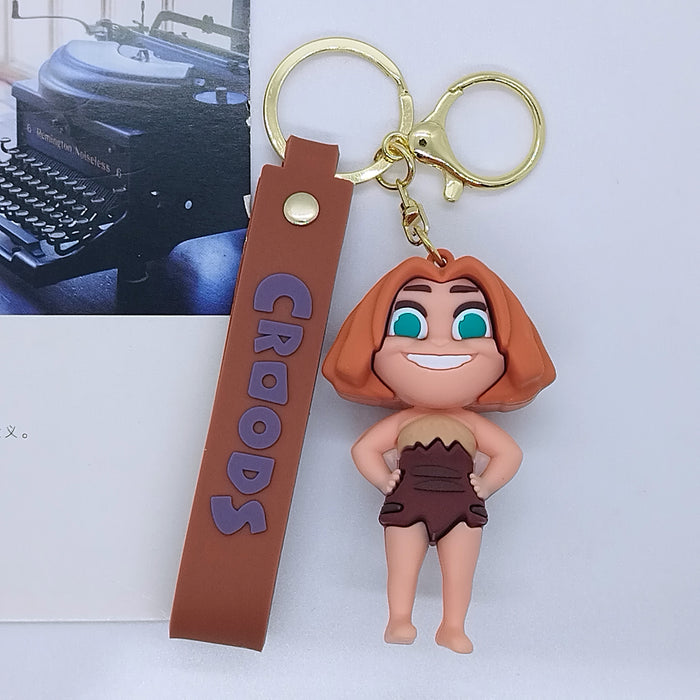 Wholesale Cute cartoon characters key chain pendant bag car key chain Accessories