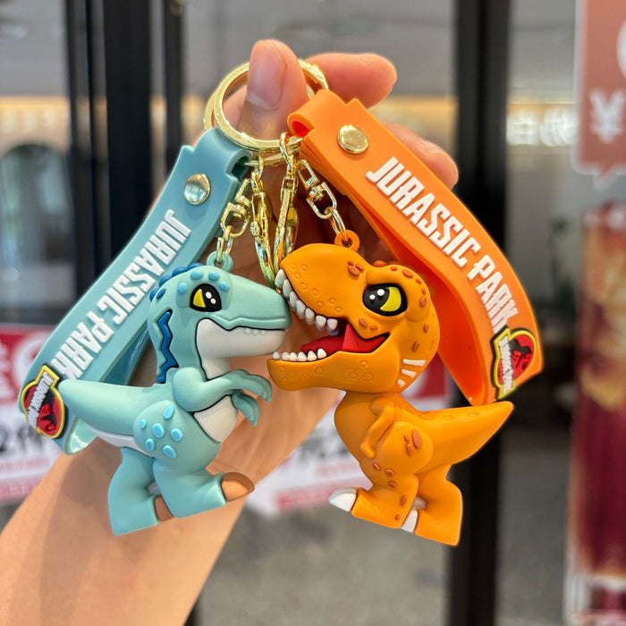 Wholesale Creative Dinosaur Figurine Keychain