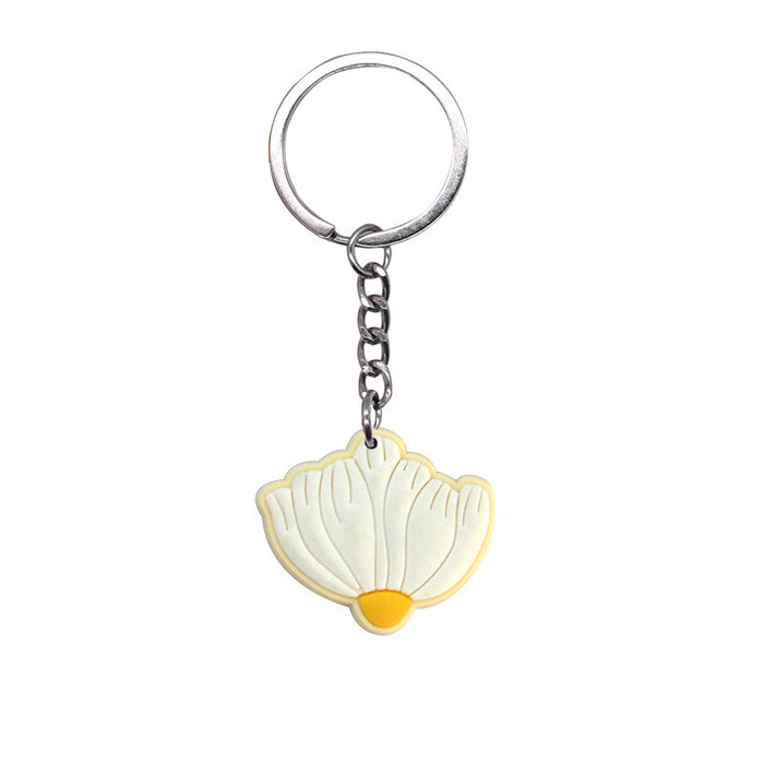 Wholesale 100 PCS key ring PVC soft glue pendant schoolbag pendant cartoon  jewelry  key chain