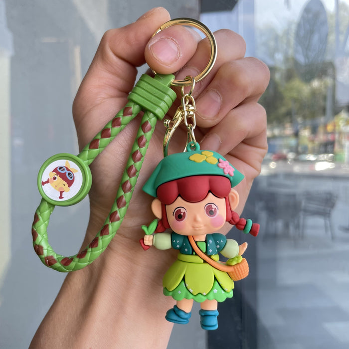 Wholesale Keychain, car keychain, bag, pendant, couple's exquisite small gift, cute doll hanging decoration