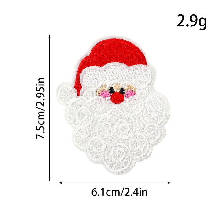 Wholesale Christmas Cloth Patch DIY Patches