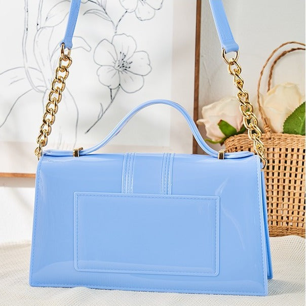 Wholesale PVC Large Capacity Shoulder Bag JDC-SD-Yixuan011