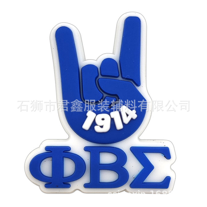 Wholesale 50pcs  blue community organization slippers hole shoes accessories