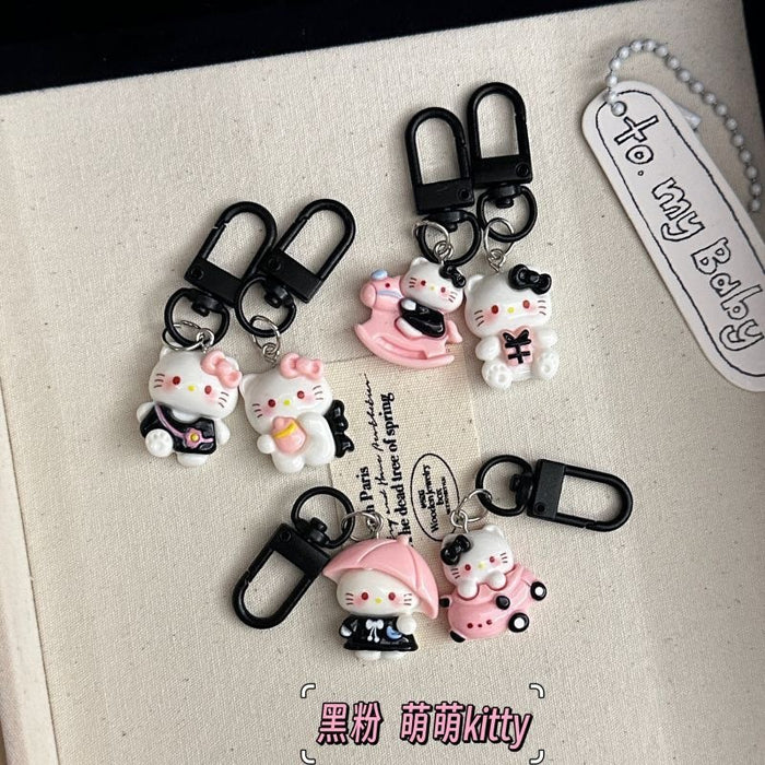 Wholesale Small cat Pendant Backpack School Bag Pendant Cute Keychain