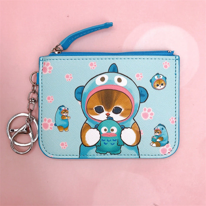 Wholesale PU Cartoon Printing Card Holder Coin Purse JDC-WT-YaLL016