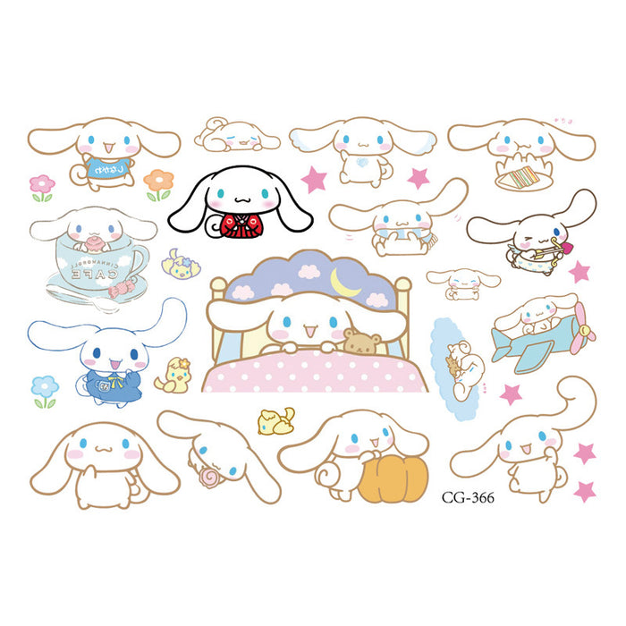 Wholesale Carttoon Tattoo Sticker Birthday Decorative Stickers