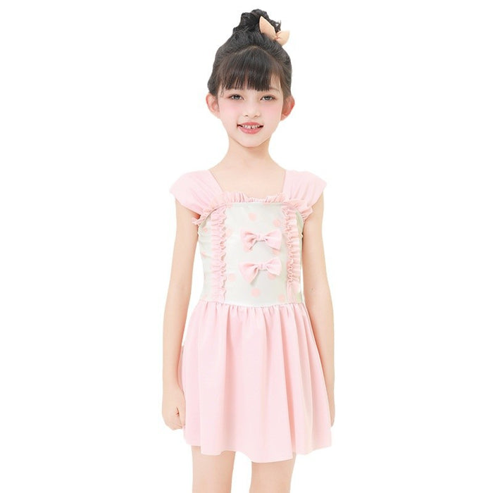 Wholesale Children's swimsuit polyester striped hot spring swimsuit professional wholesale