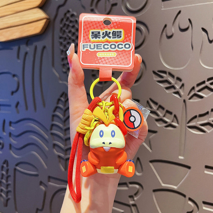 Wholesale Aromatherapy keychain figurine cute cartoon couple bag pendant gift