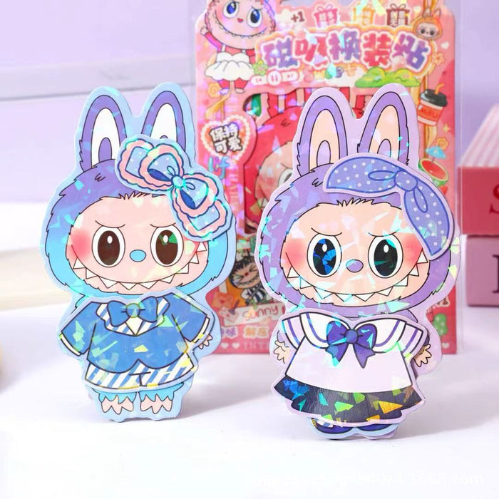 Wholesale Random Magnetic Dress-Up Sticker Book Magnet Sticker Dress-Up Educational Toy