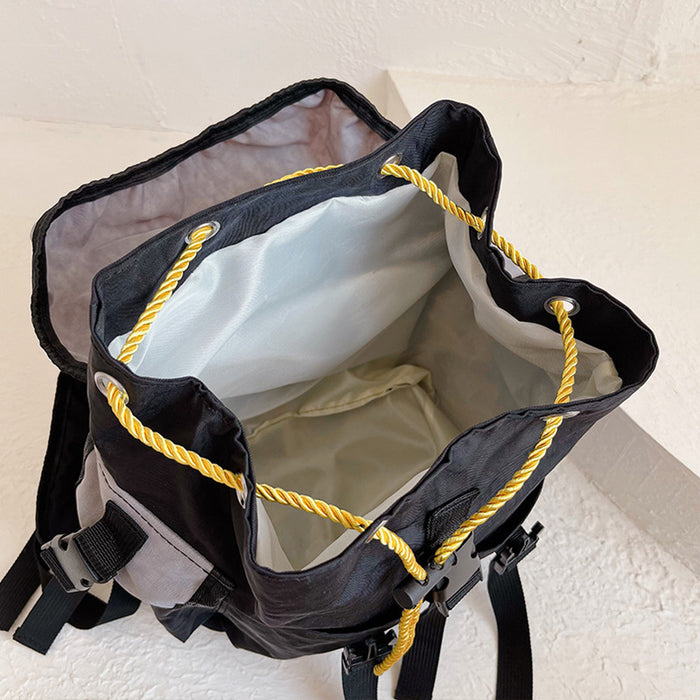 Wholesale Children's bag, contrasting color backpack, handsome outdoor travel, large capacity backpack, lightweight backpack