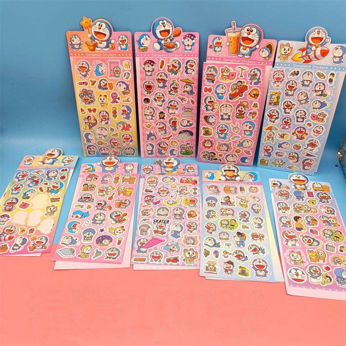 Wholesale Colorful and cute cartoon laser stickers