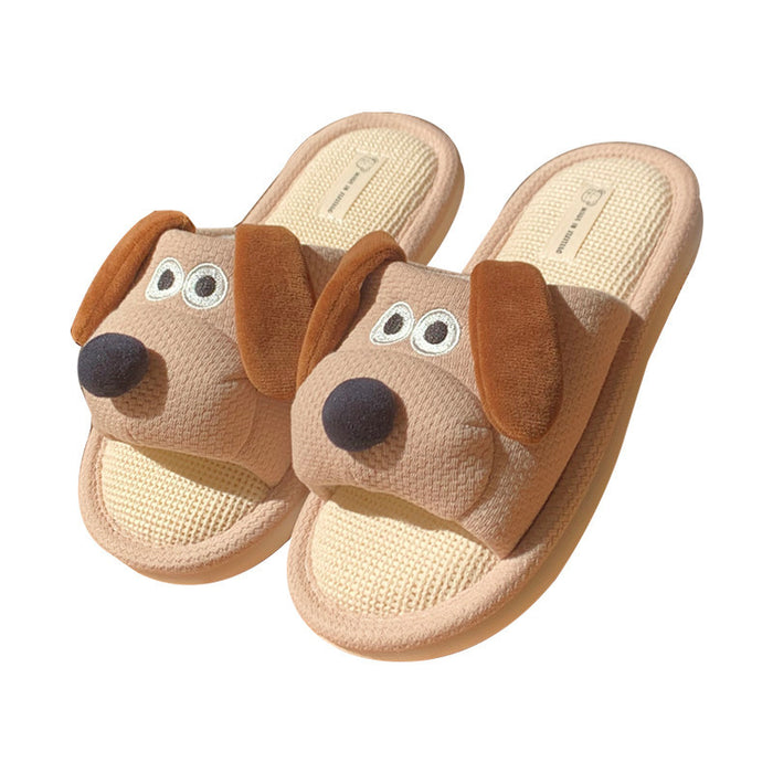 Wholesale Cute Cartoon Soft Bottom Cotton Slippers JDC-SP-RongHe005