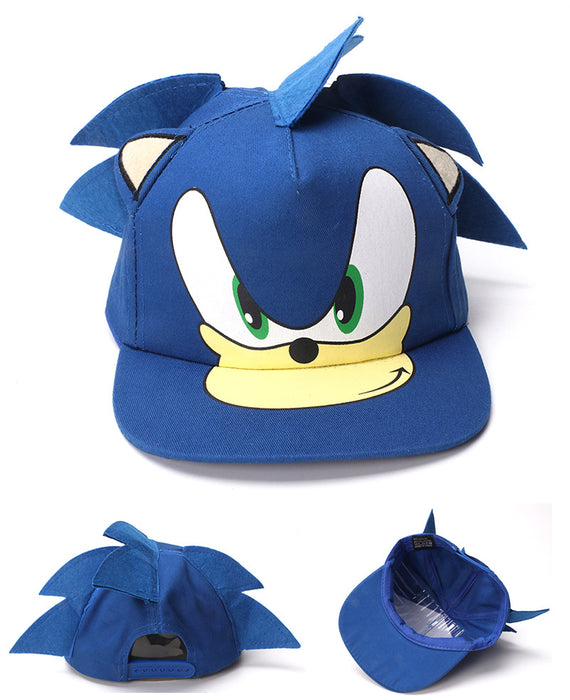 Wholesale Hedgehog Baseball Cap Adjustable Kids Cartoon Cap Trendy Everyday Fashion Accessory