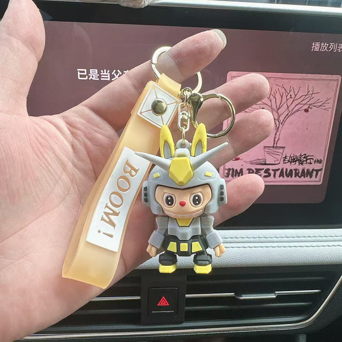 Wholesale Cartoon Mecha Keychain Pendant Keychain