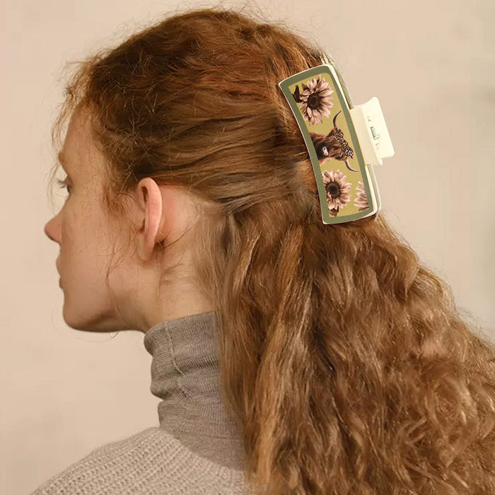 Wholesale grip square clip large Hair Clips