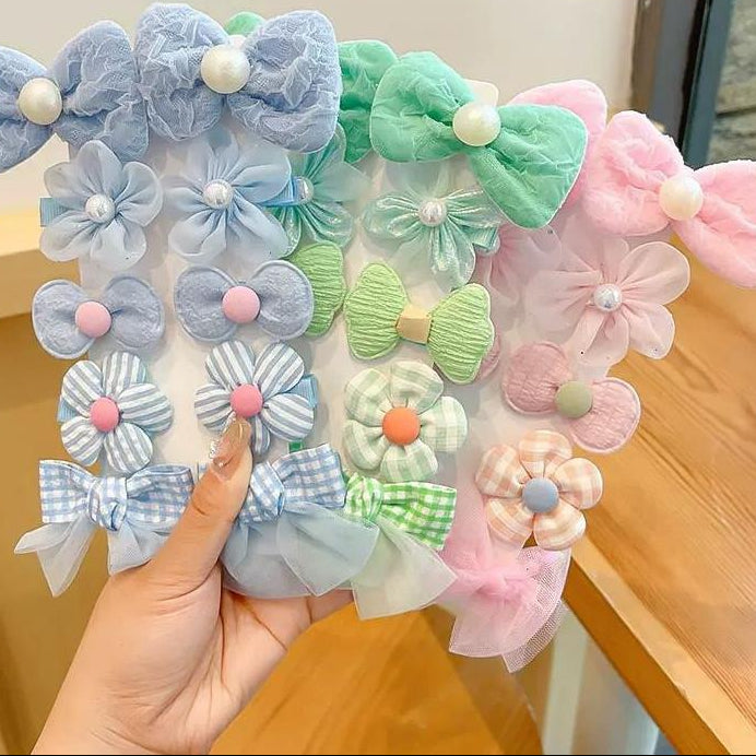 Wholesale Bow hair clip,  fabric flower hair clip