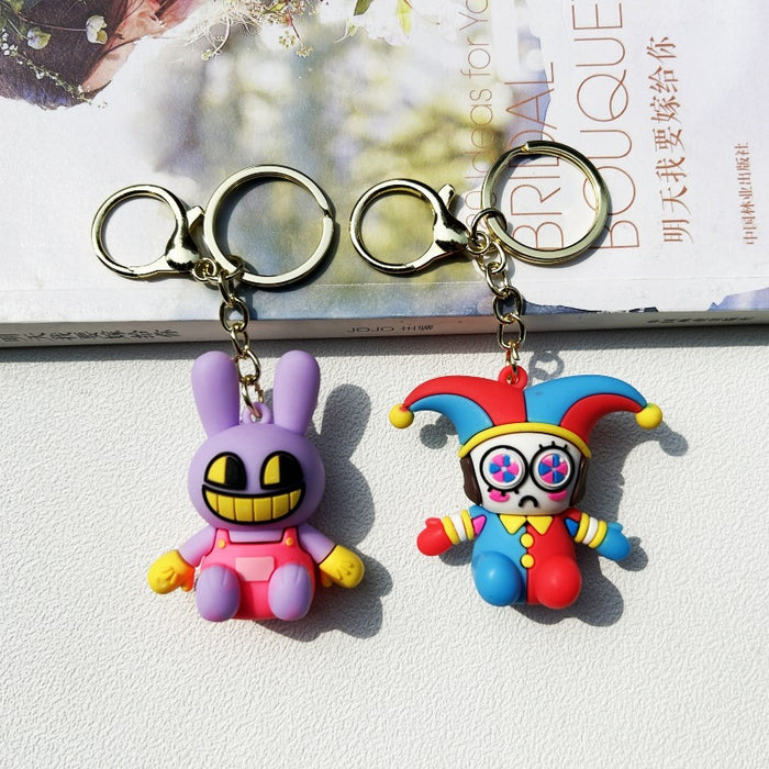 Wholesale PVC Cartoon Doll Keychain JDC-KC-WuYi277