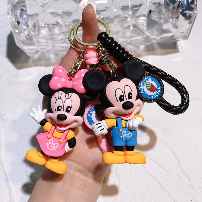 Wholesale Cartoon Silicone Doll Keychain JDC-KC-QiChao049