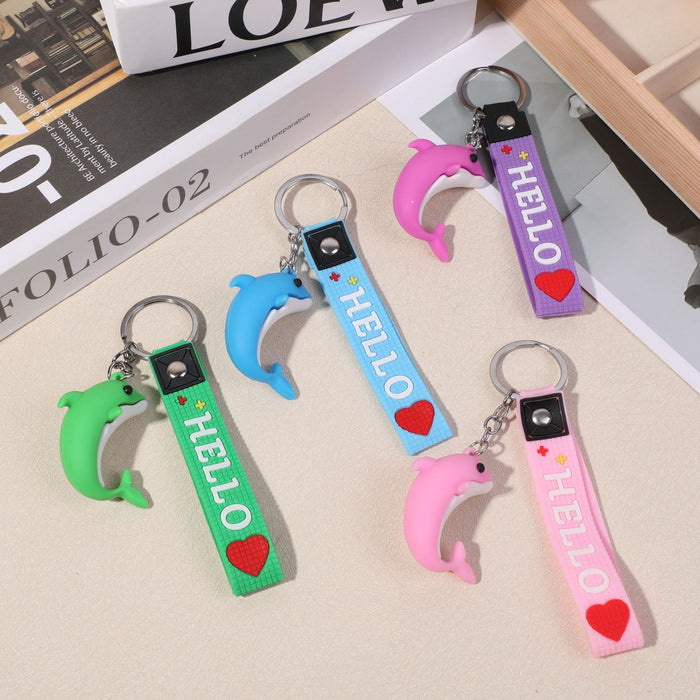 Wholesale Creative hamburger soft rubber key chain personalized student schoolbag bag mobile phone pvc pendant ornaments