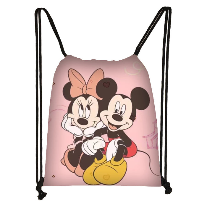 Wholesale Outdoor Portable Cute Cartoon Printed Drawstring Bag JDC-BP-Changs005