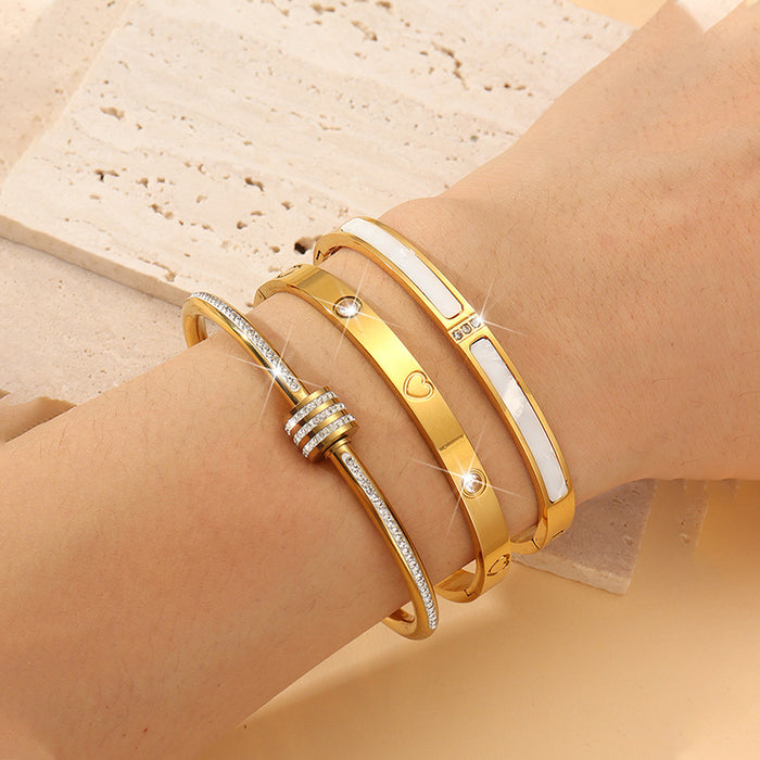 Wholesale Titanium steel sophisticated and minimalist design bracelet