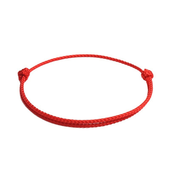 Wholesale Handmade Red Rope Bracelet, Simple Bracelet, Foot Chain, New Hand Rope Set, Versatile
