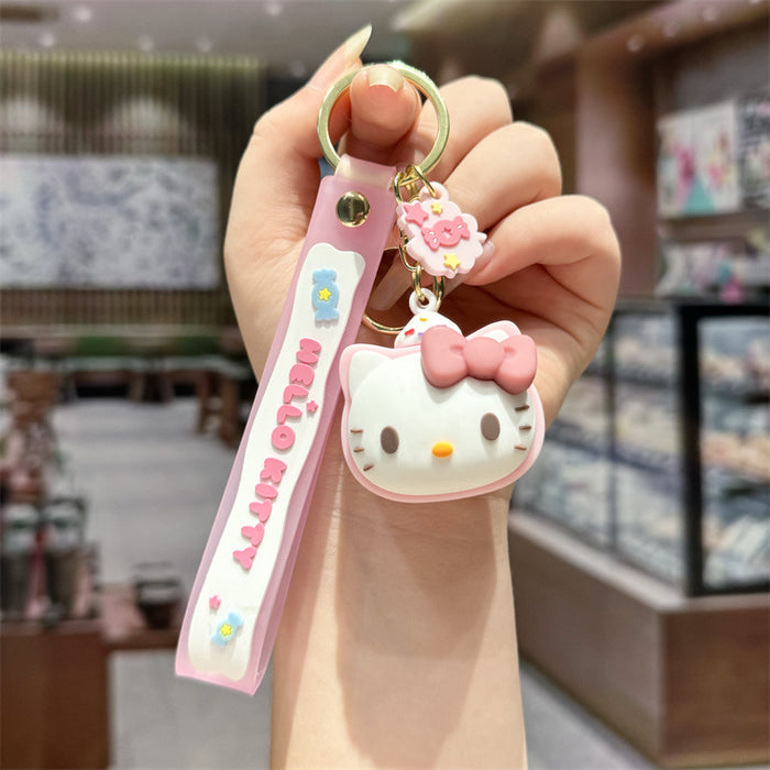 Wholesale Cartoon Silicone Doll Keychain JDC-KC-HaoXi028