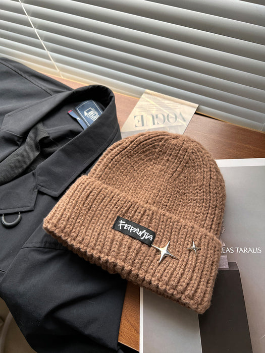 Wholesale Studded letter beanie