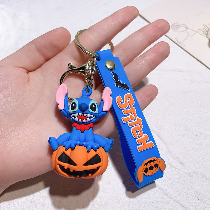 Wholesale Cartoon Silicone Doll Keychain JDC-KC-QiChao007